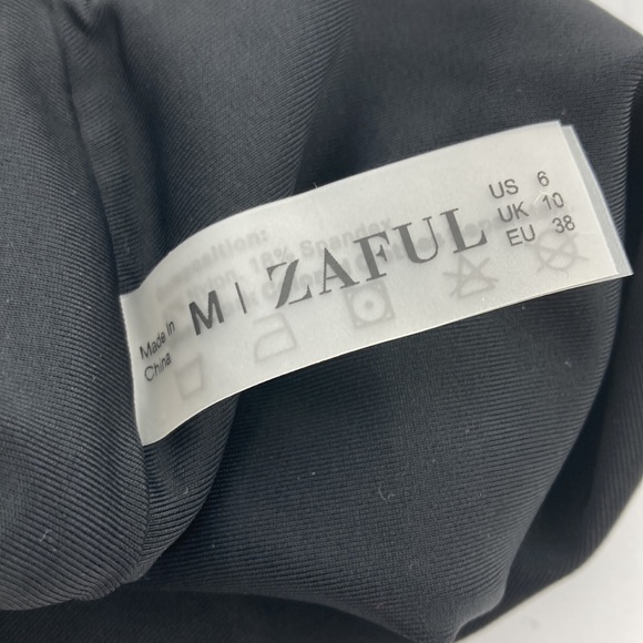 NWT Zaful Black Bikini Women’s Medium - Picture 4 of 6